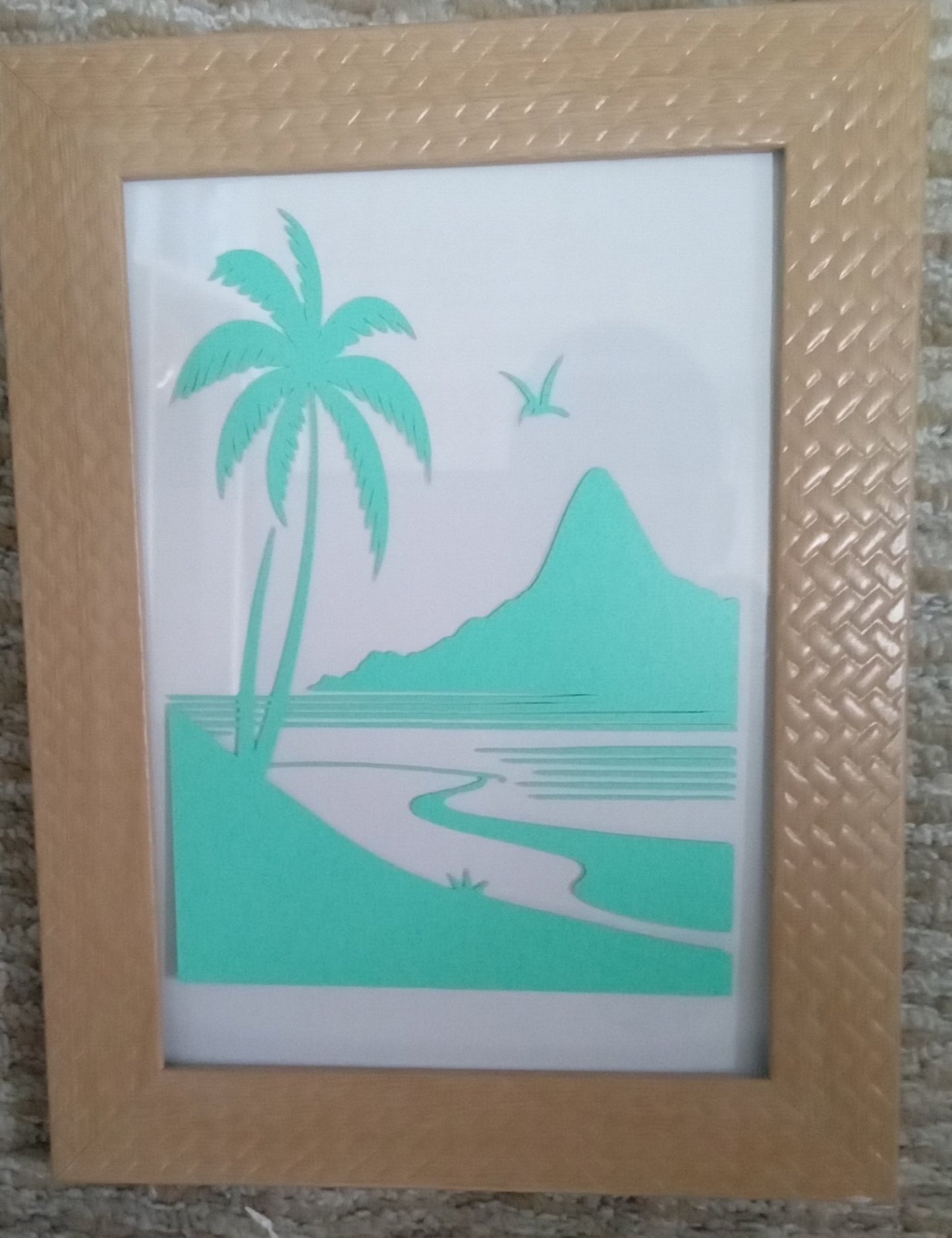 Palm tree frame - 1