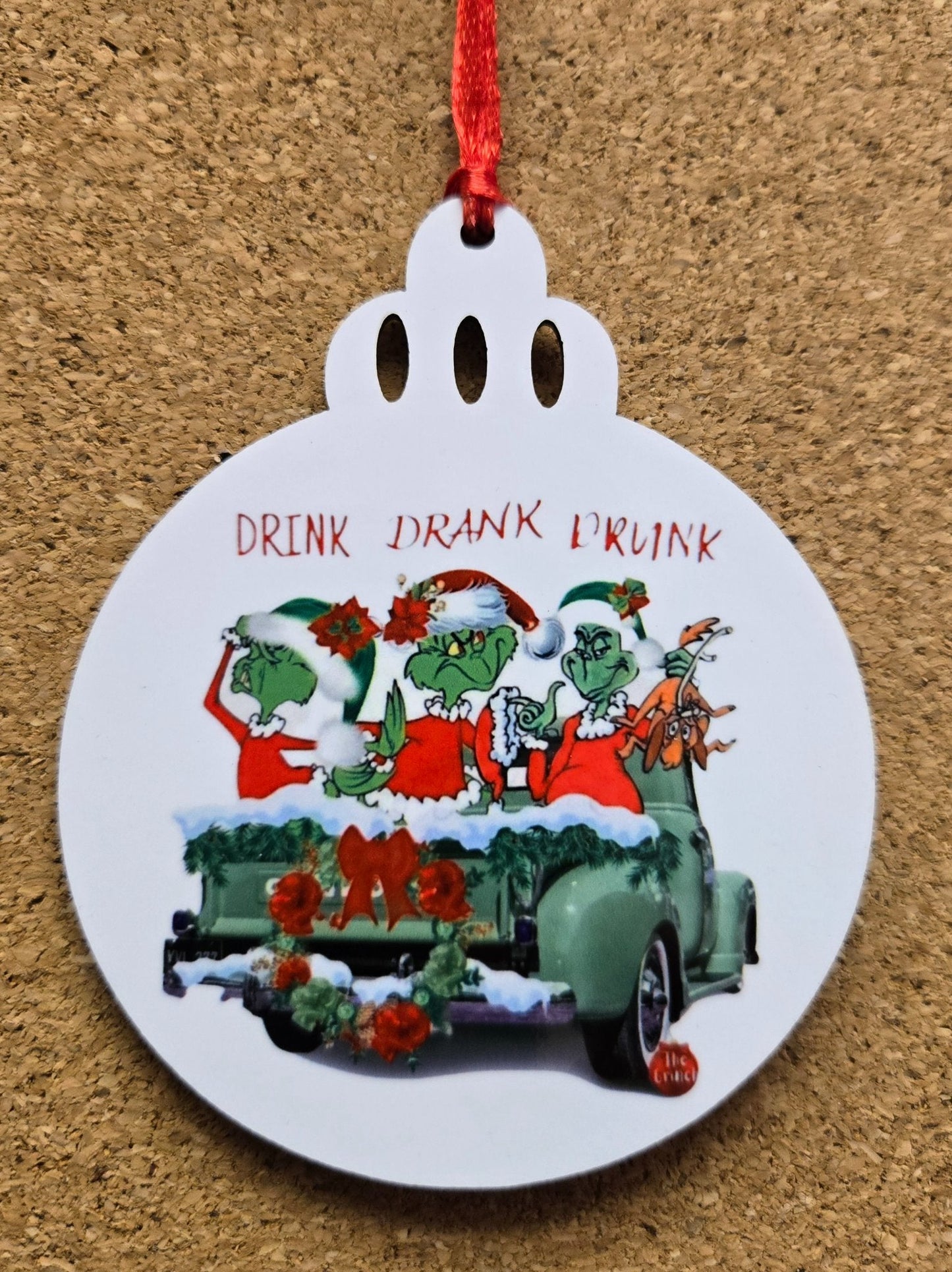 Round Christmas Ornament - 1