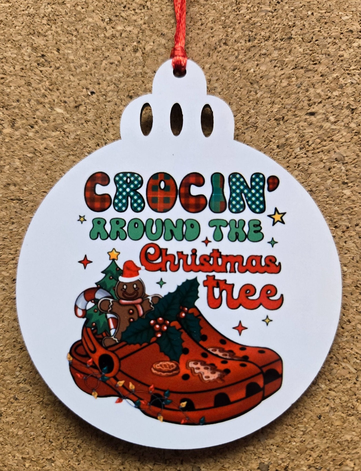 Round Christmas Ornament - 2