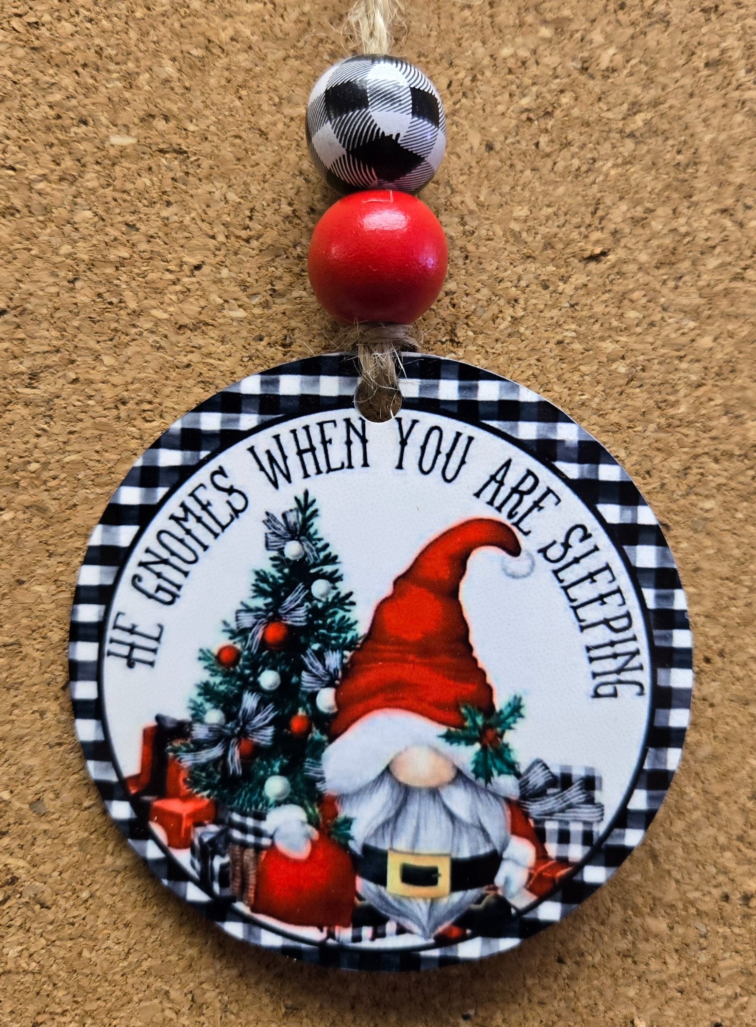 Round Christmas Ornament - 7