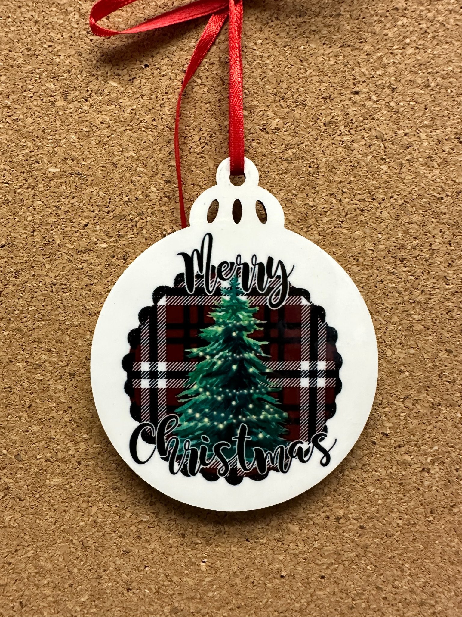 Round Christmas Ornament - 12