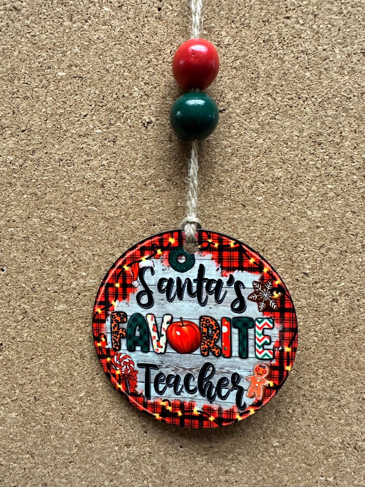 Round Christmas Ornament - 13