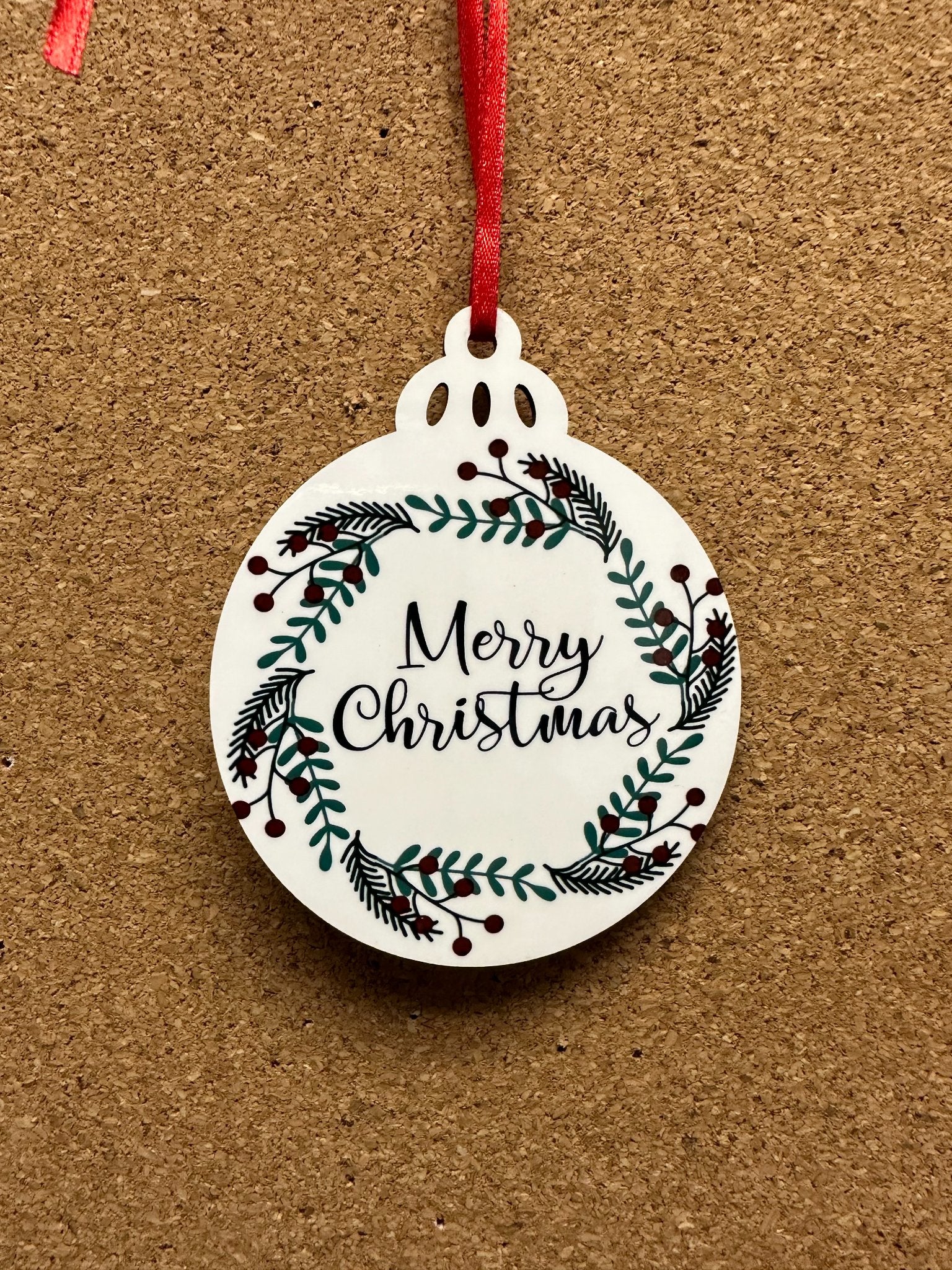 Round Christmas Ornament - 14