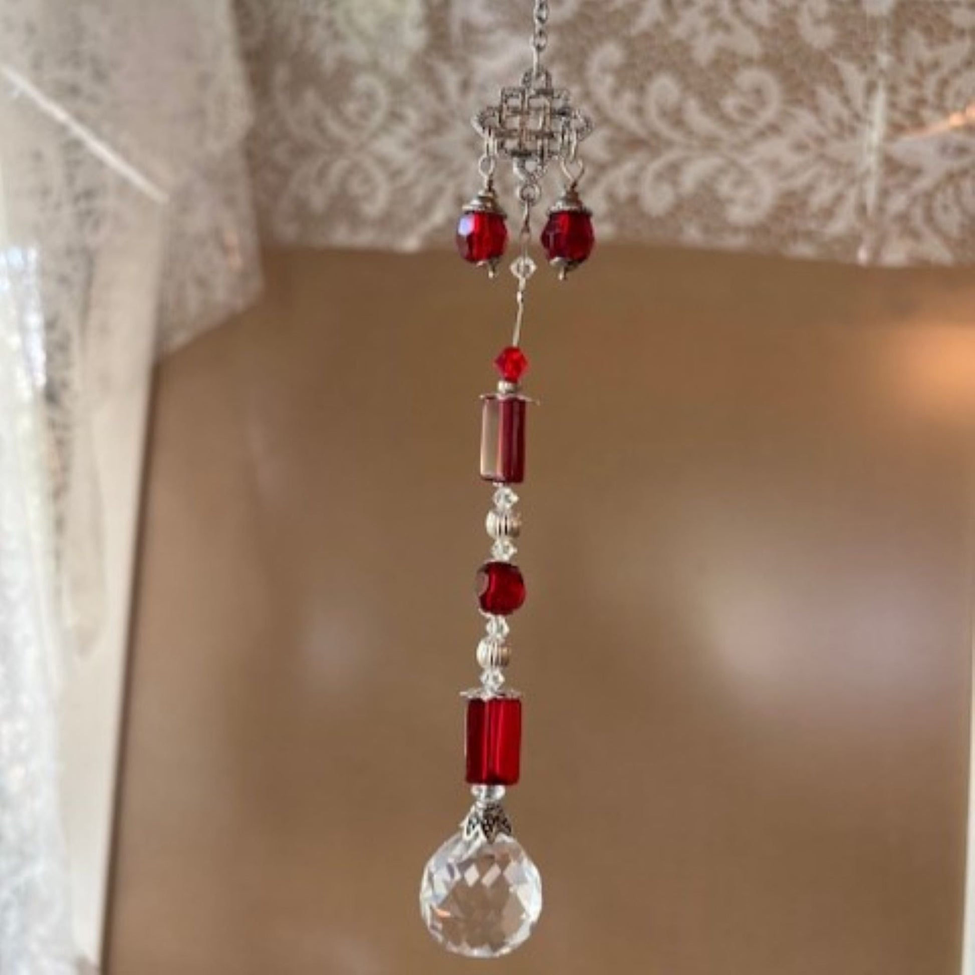 Suncatcher Ruby Cubes - 1