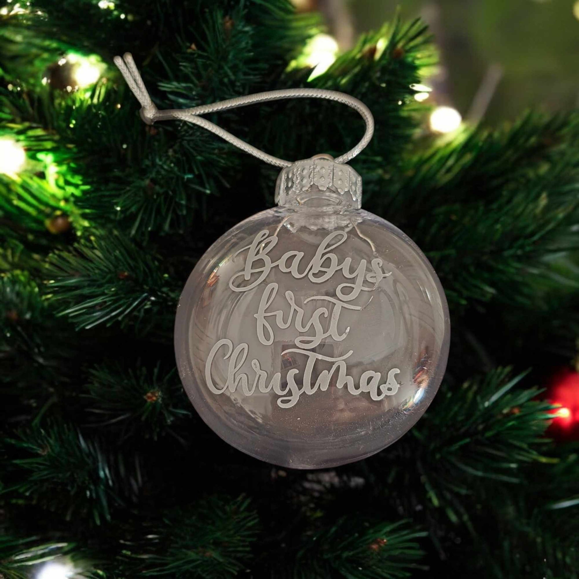 3 Inch Round Christmas Ornament - 1