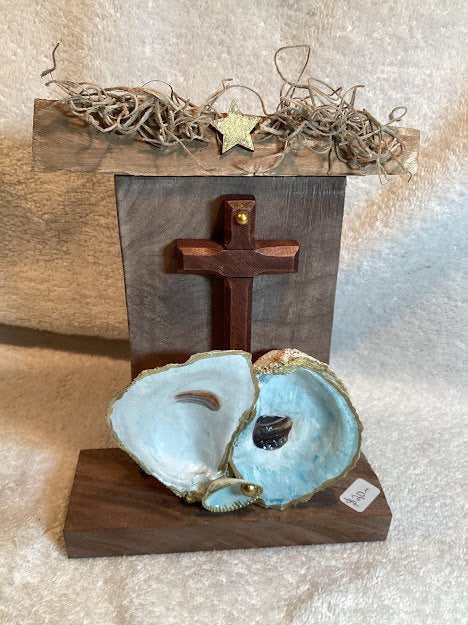 Nativity with Oyster Shells  - 6