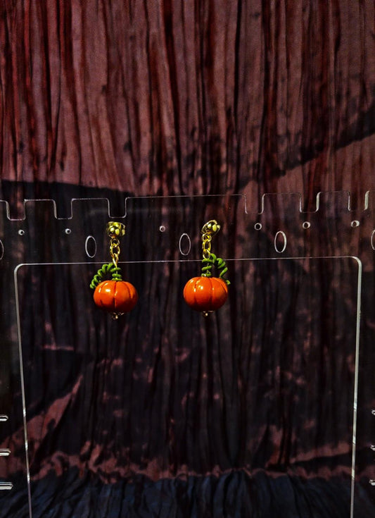 Pumpkins w/Vine-Mini - 1