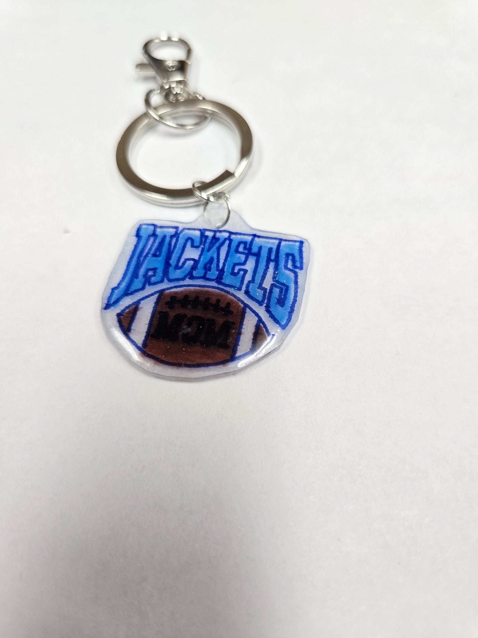 Keychain-Jackets Football mom - 2