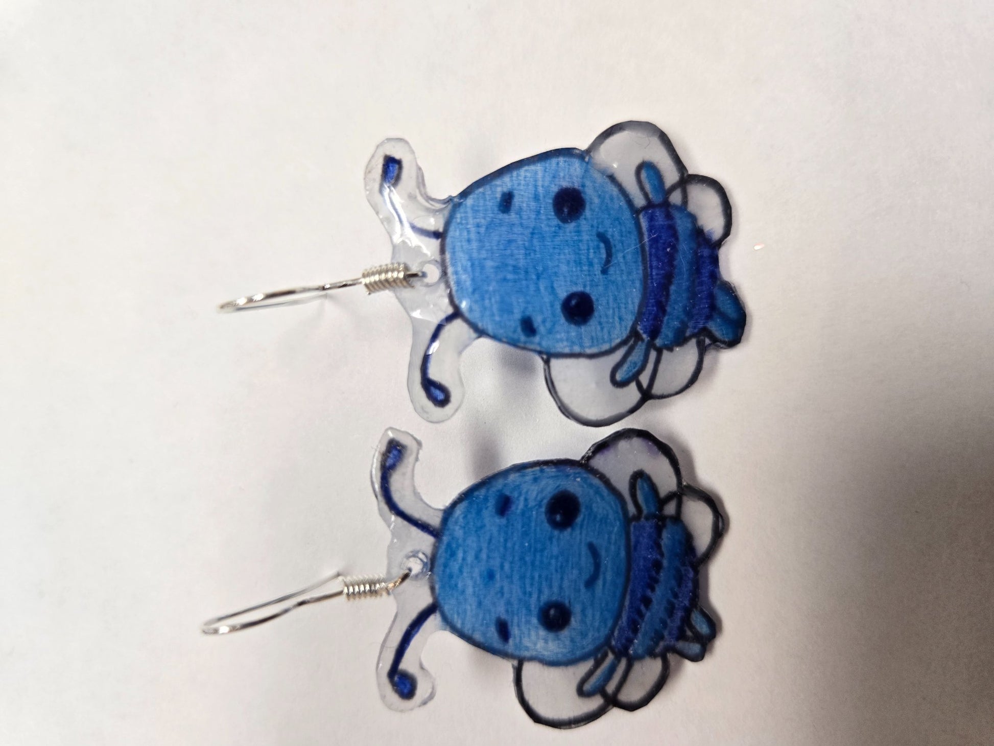 Earrings- Lil Blue Bee - 2