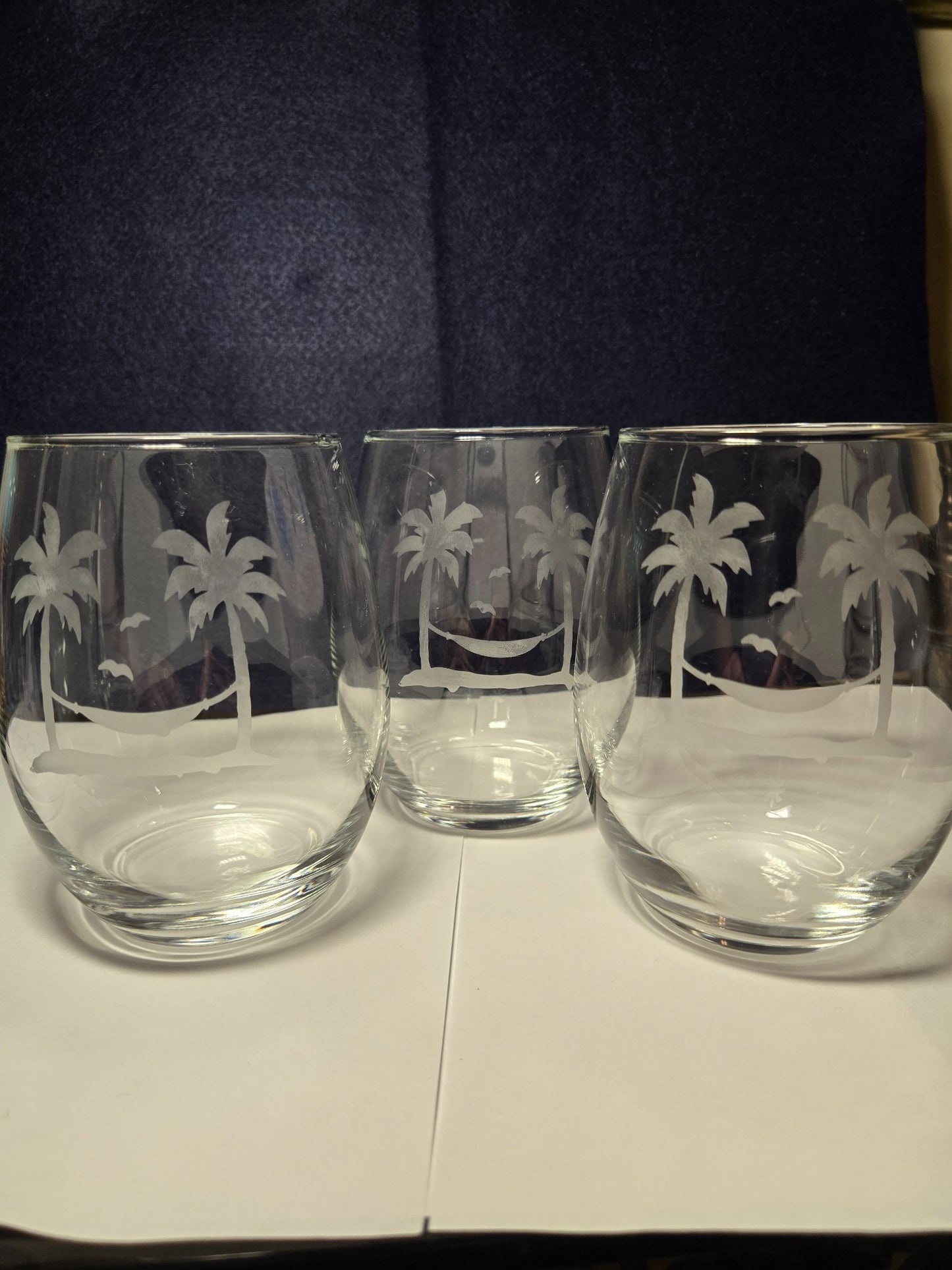 Etched Stemless-Palm - 3