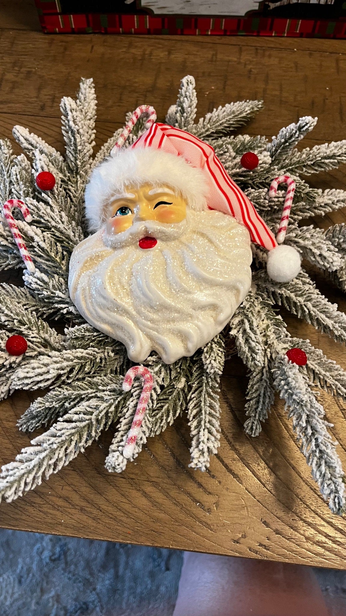 Santa Christmas wreaths - 4