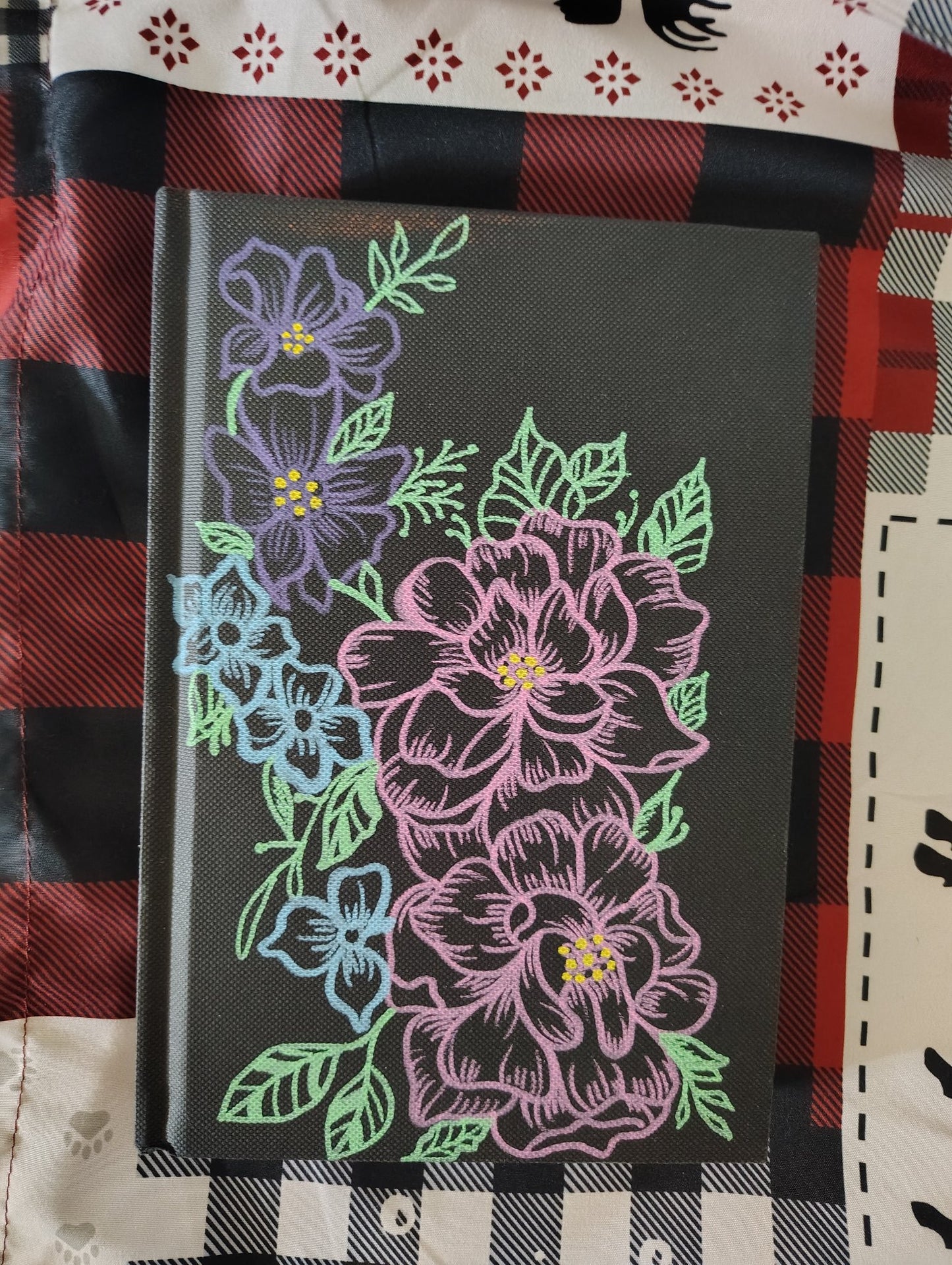 Hand painted journal  - 1