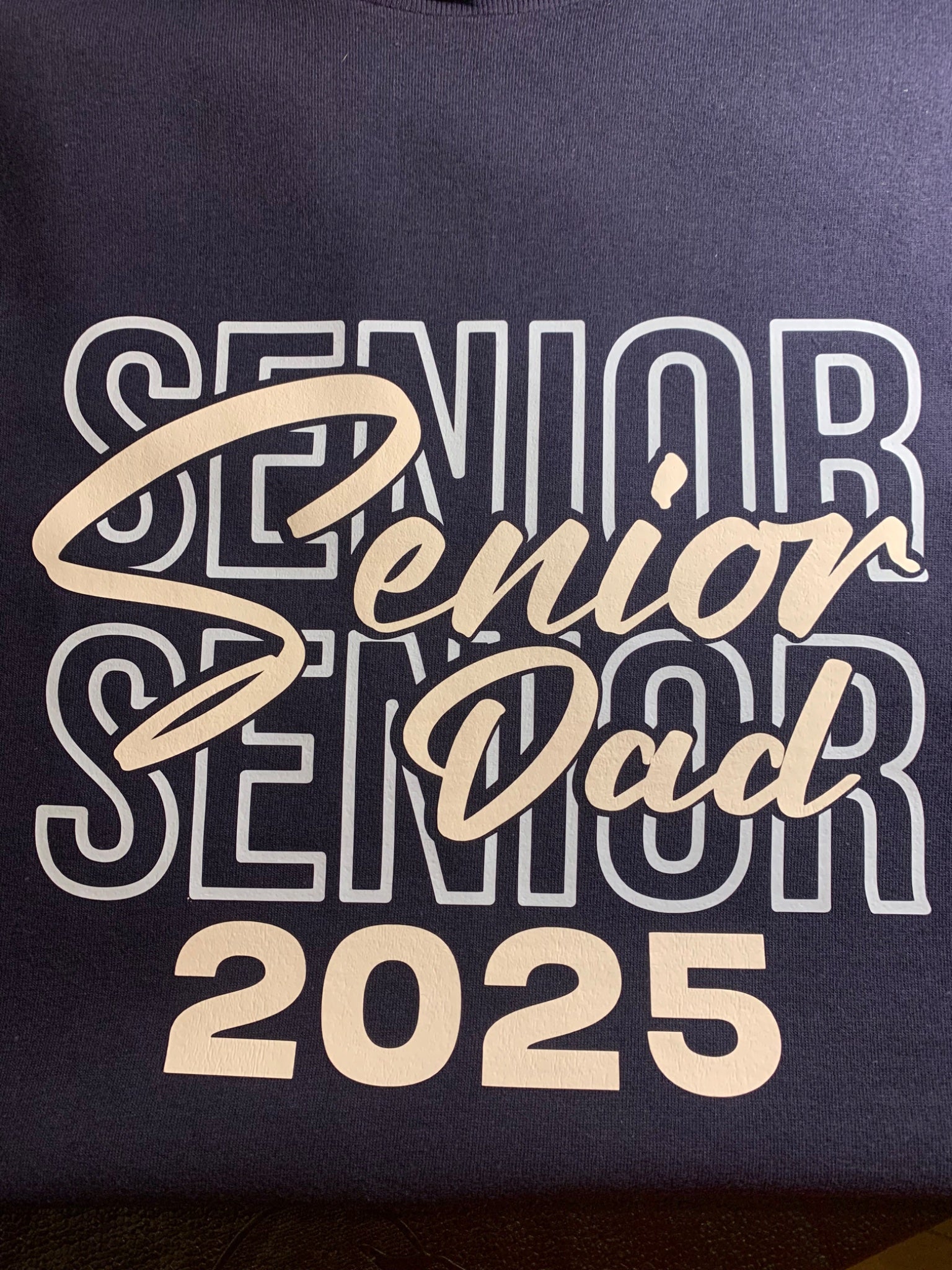 SENIOR DAD made to order tshirts - 1