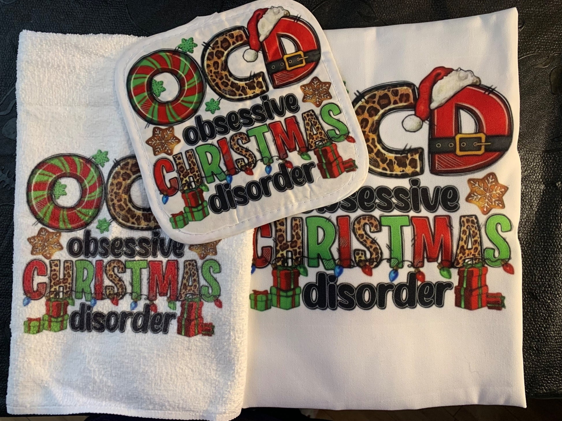 3pc OCD Christmas set - 1