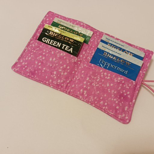 Tea Bag Wallet. Travel Tea Bag Holder - 3