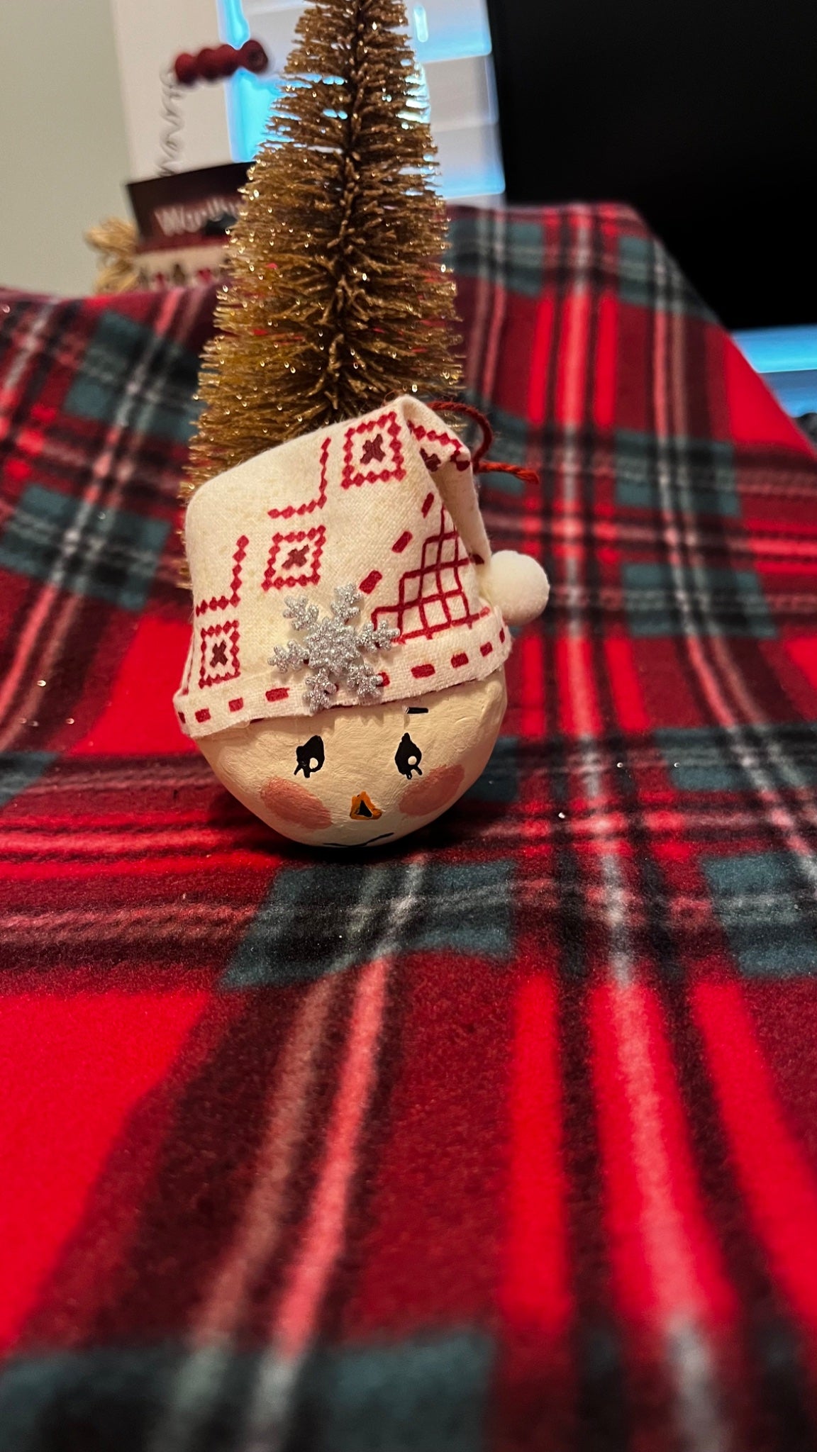 Christmas Snowman ornament - 2