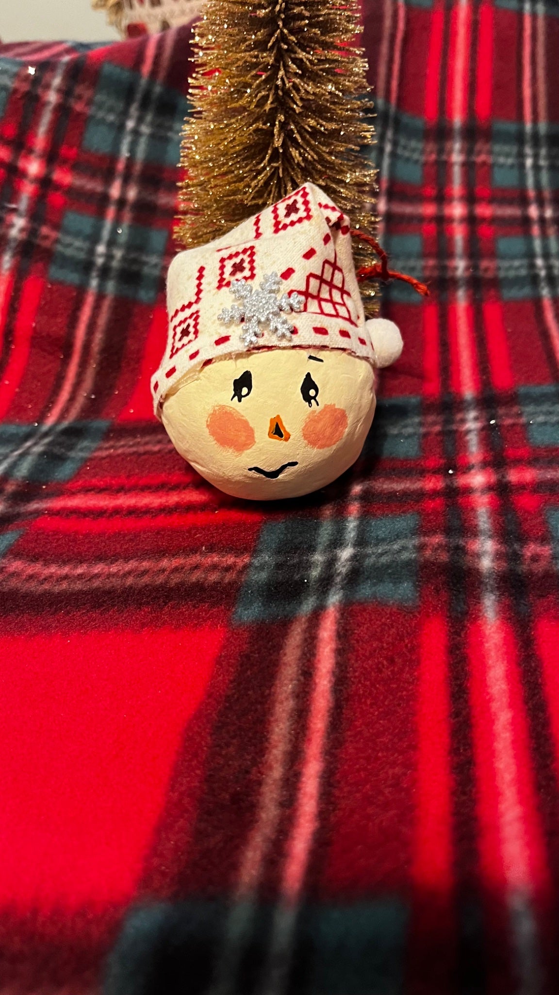 Christmas Snowman ornament - 3