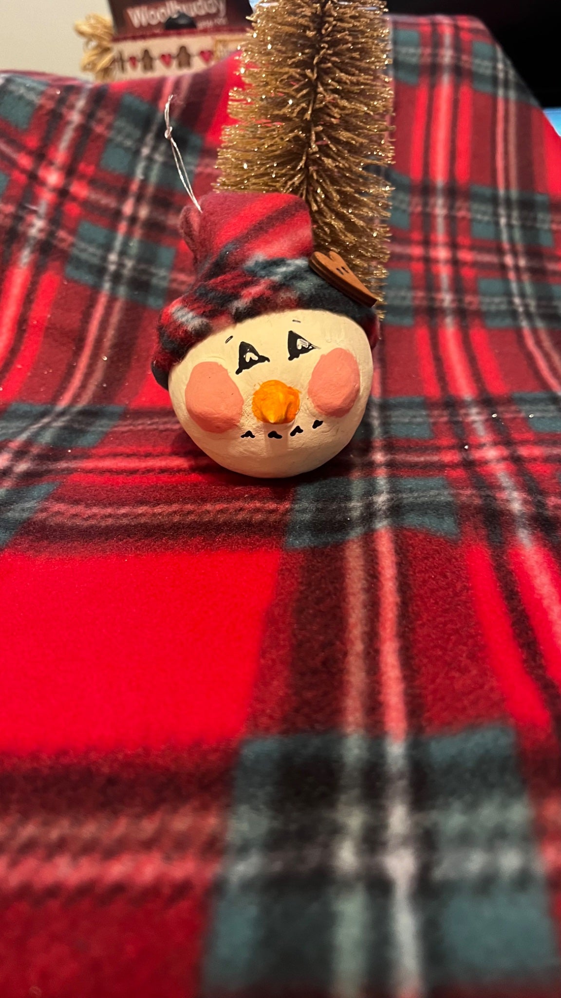 Snowman ornament - 2