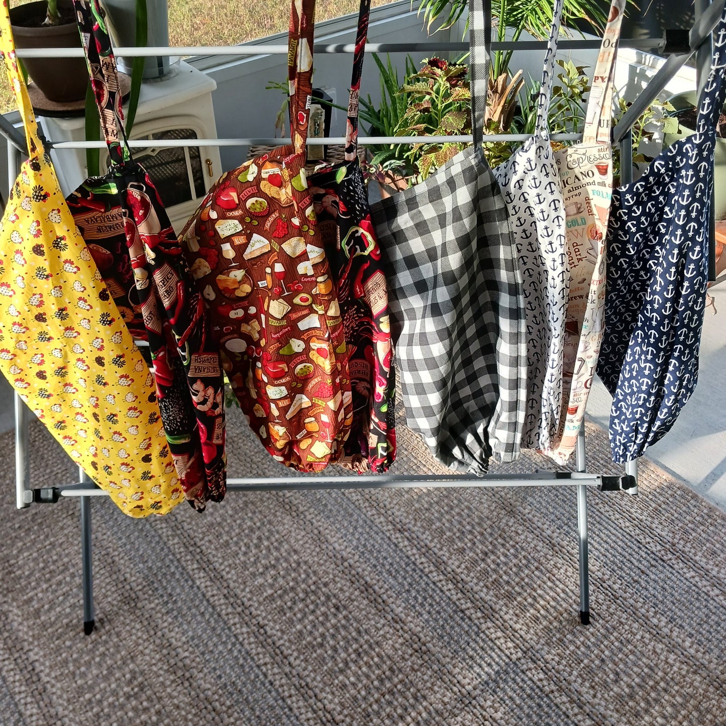 Fabric Plastic Bag Holder/Organizer - 1