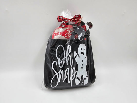 Oh snap black pot holder gift set - 1