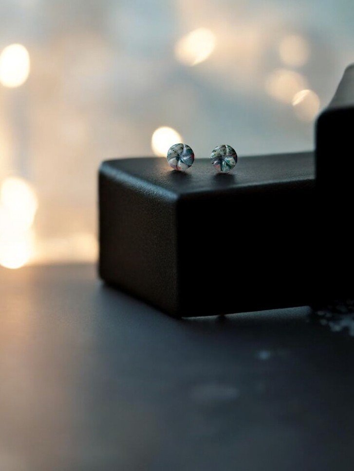 Christmas Candy - Studs - 1