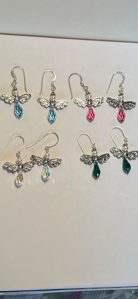 Angel Dangle Earrings  - 1