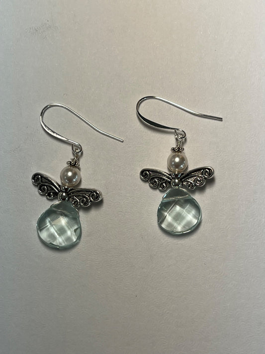 Large Angel Earrings  - 1