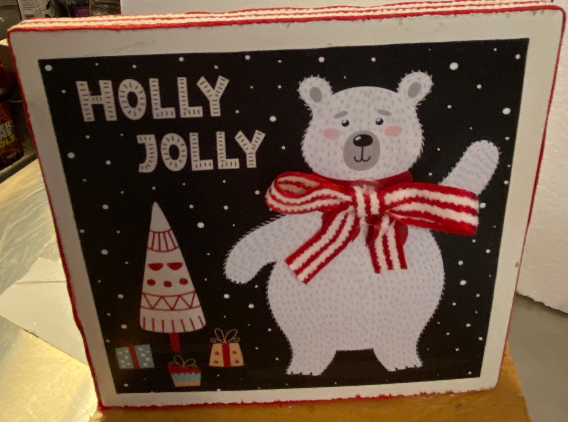 Holly Jolly Sign - 1