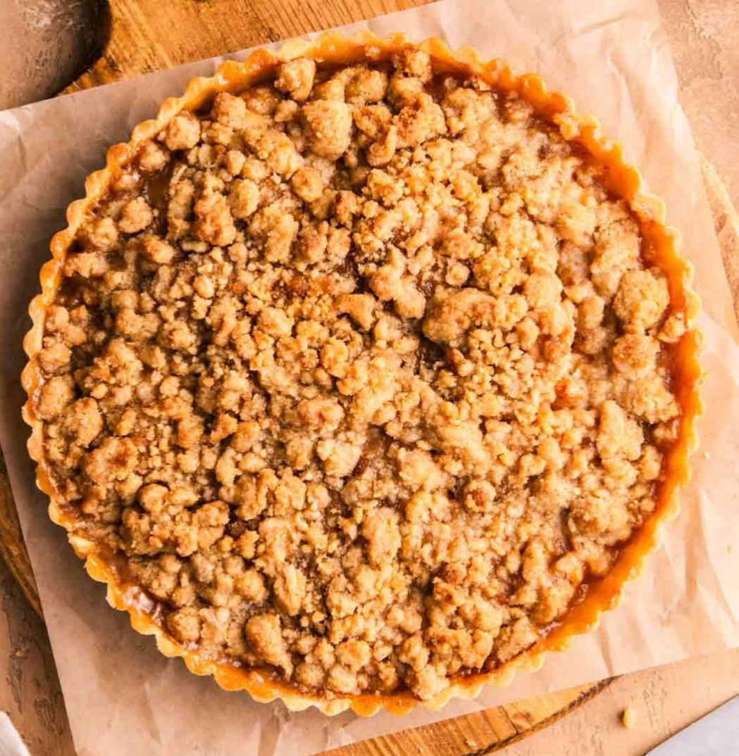 Apple Crumb Tart  - 1