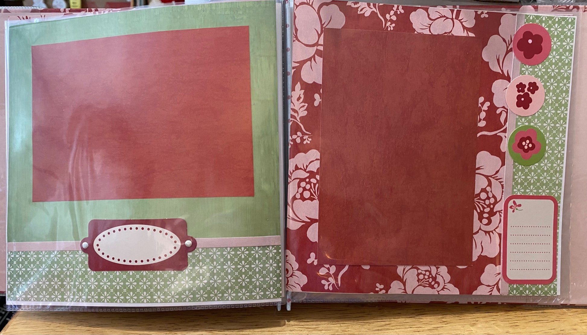 Family and Friends 8 x 8 Scrapbook Album - 8