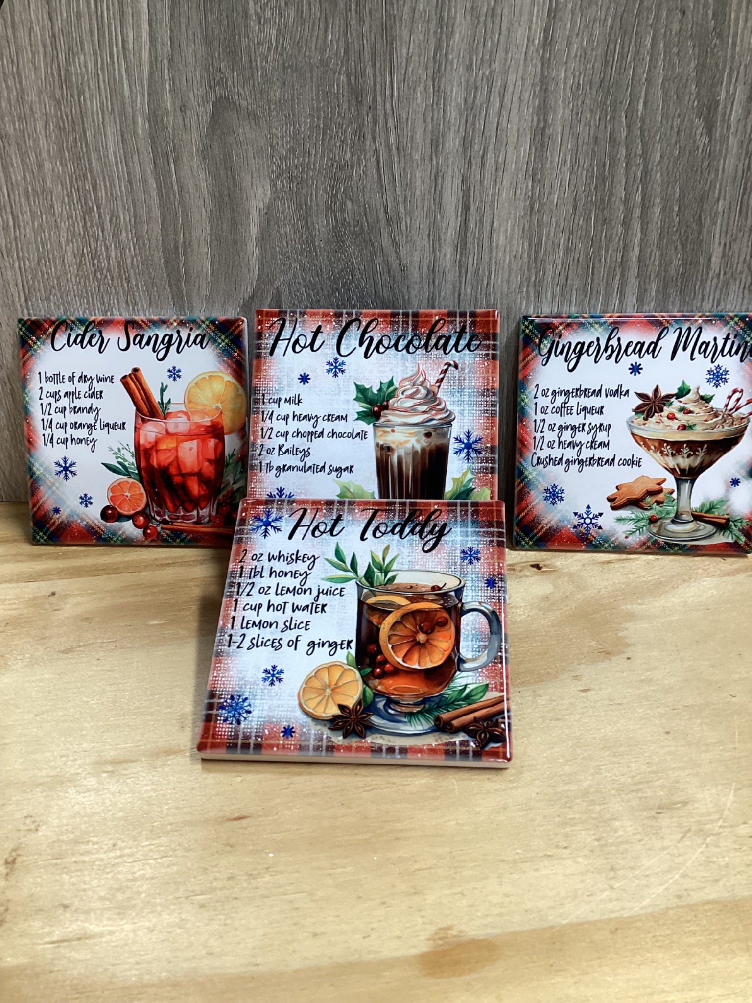 Holiday Coaster Set - 1