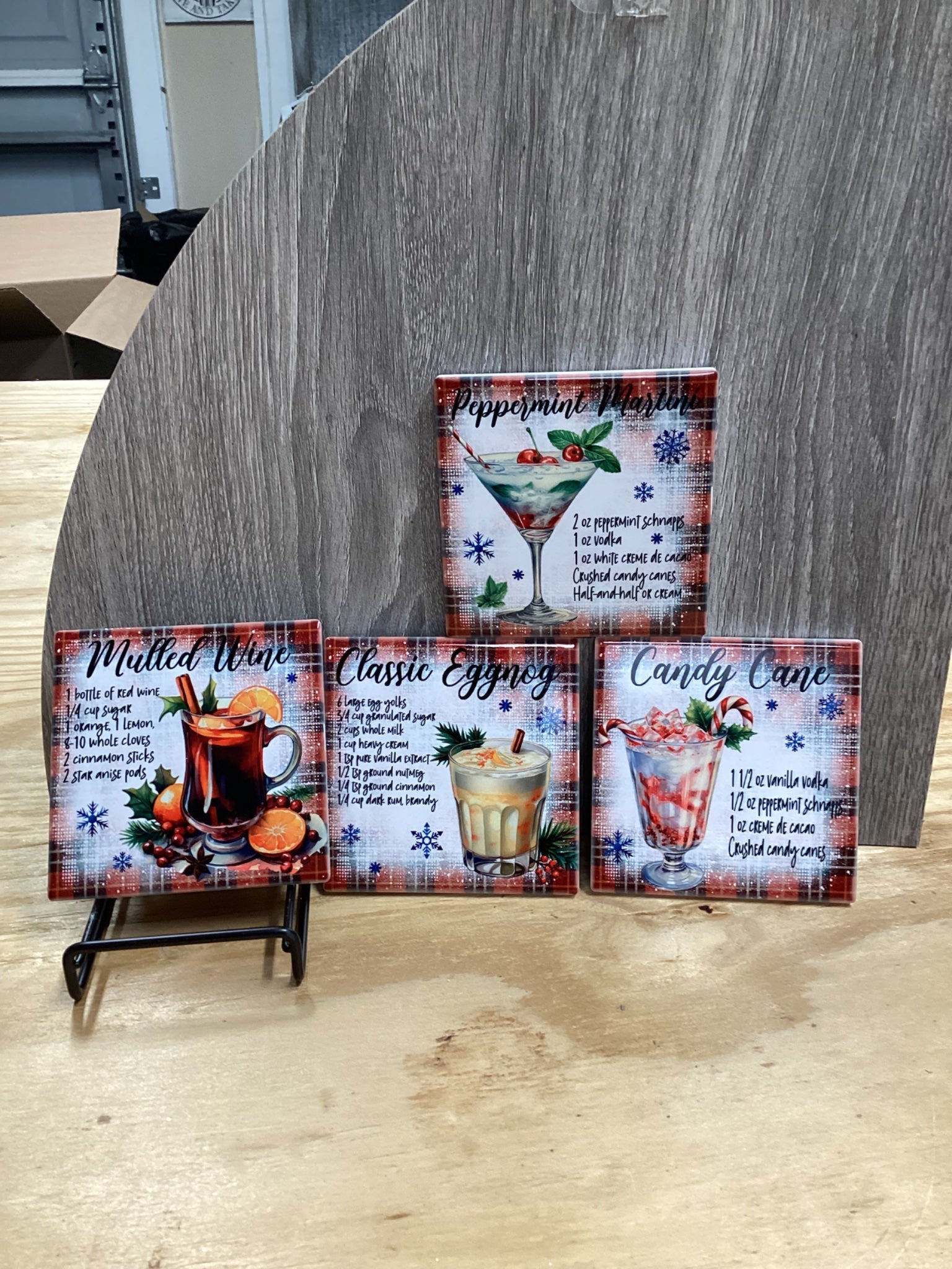 Holiday Coaster Set - 2