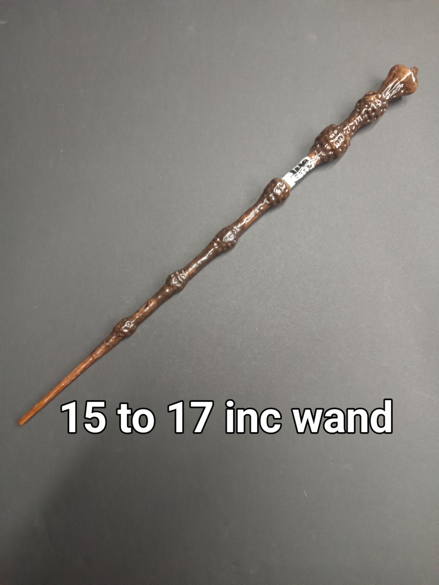 Hand Carved Collector - Elder Wand 17 Inches - 2