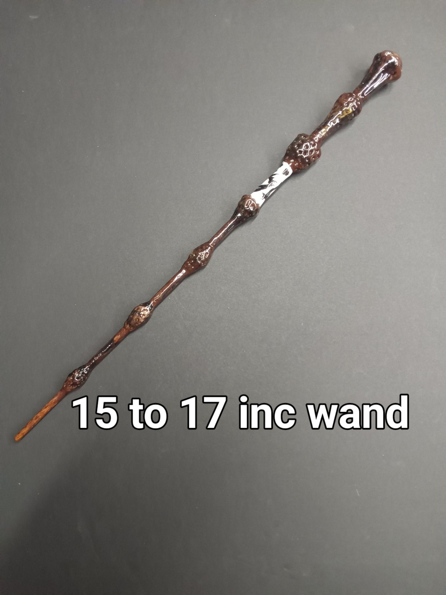 Hand Carved Collector - Elder Wand 17 Inches - 3