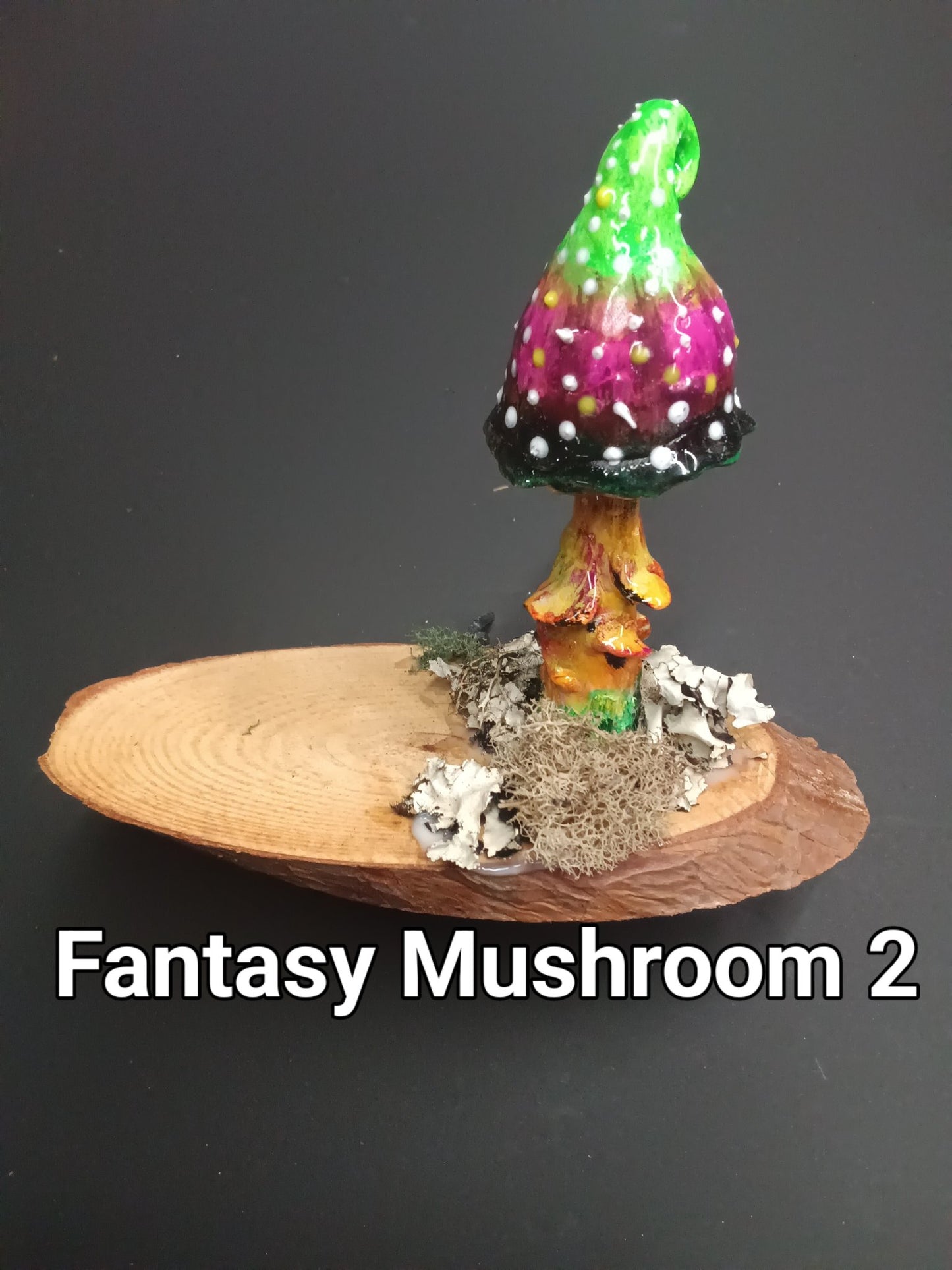 Fantasy Mushroom sculpture  - 1