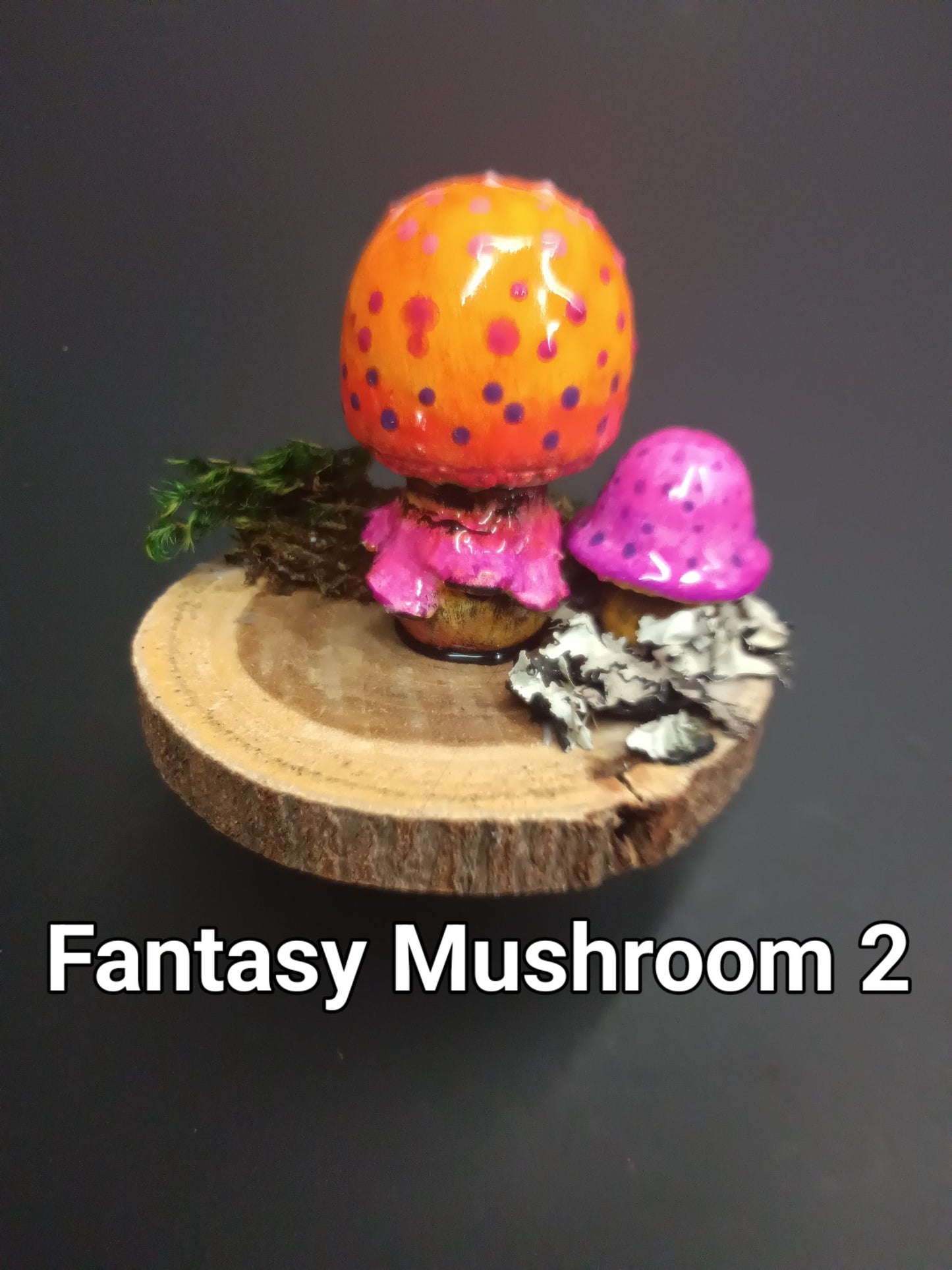 Fantasy Mushroom sculpture  - 3