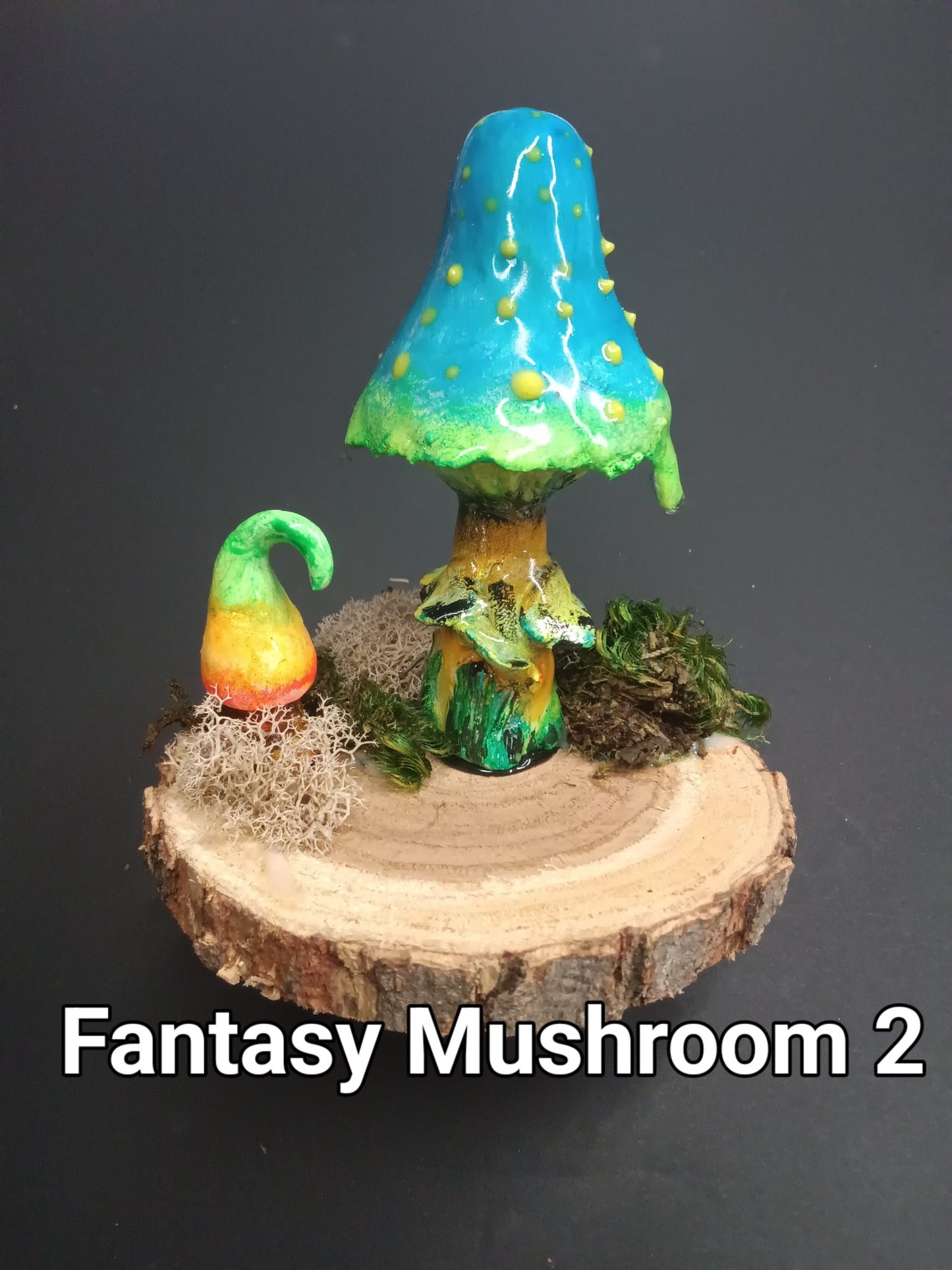 Fantasy Mushroom sculpture  - 5