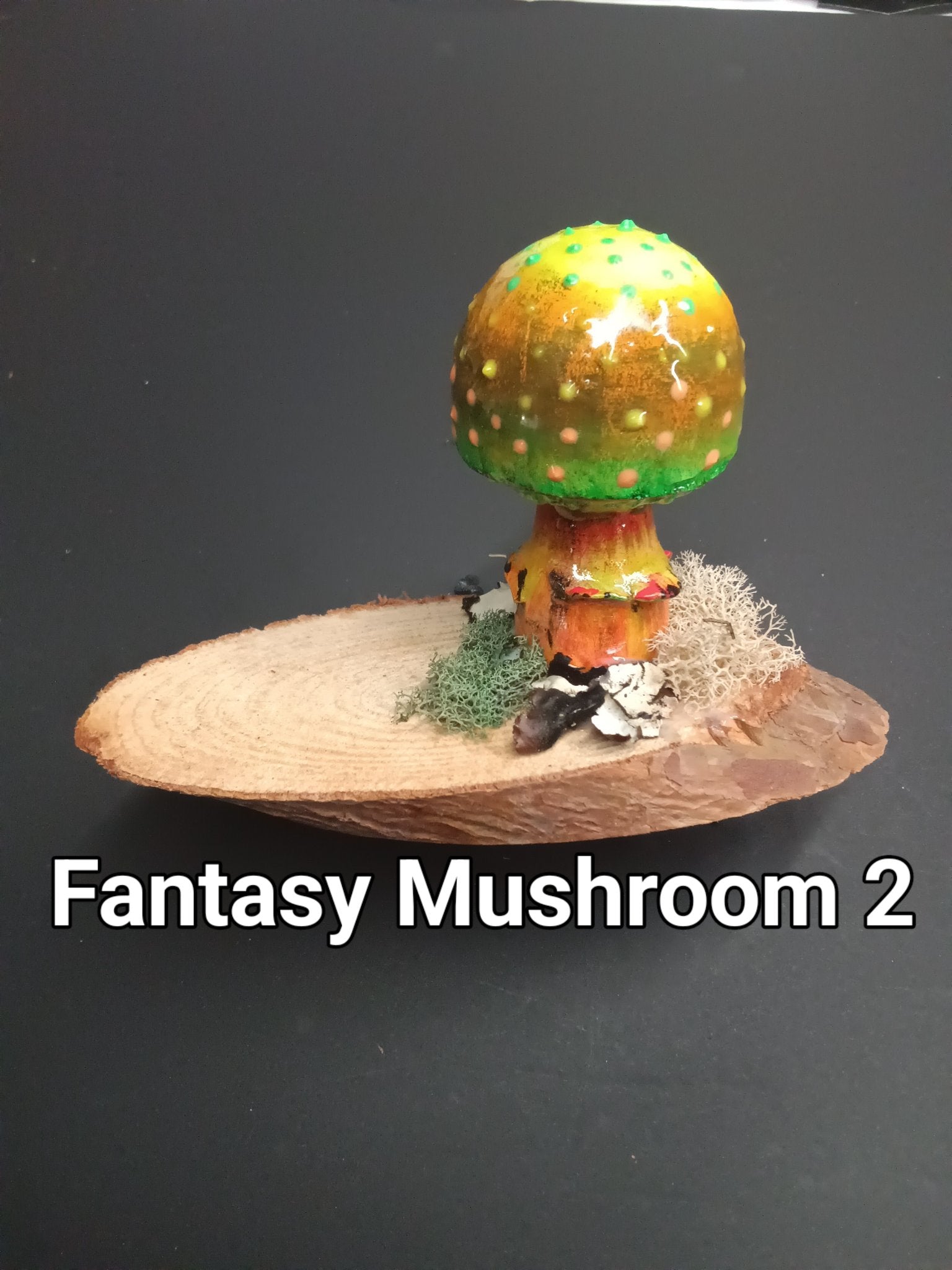 Fantasy Mushroom sculpture  - 6