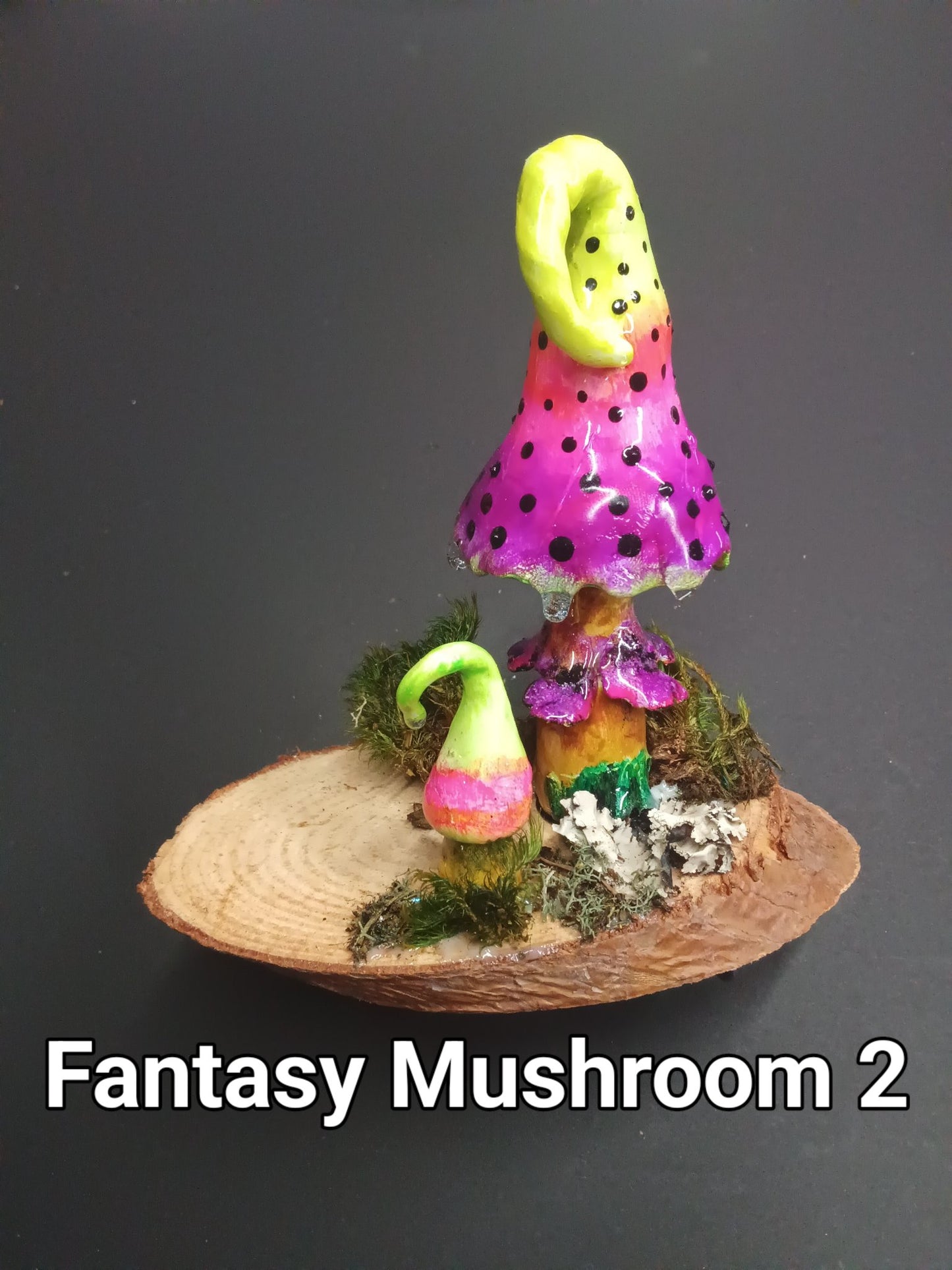 Fantasy Mushroom sculpture  - 7