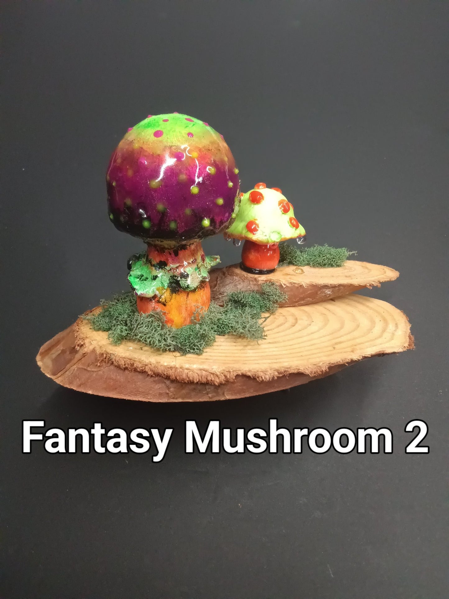 Fantasy Mushroom sculpture  - 8