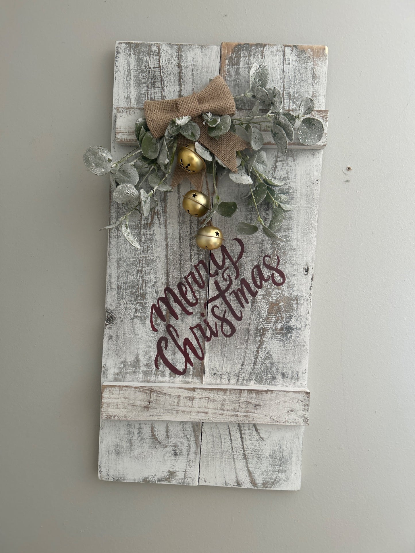 Pallet Christmas decor - 1