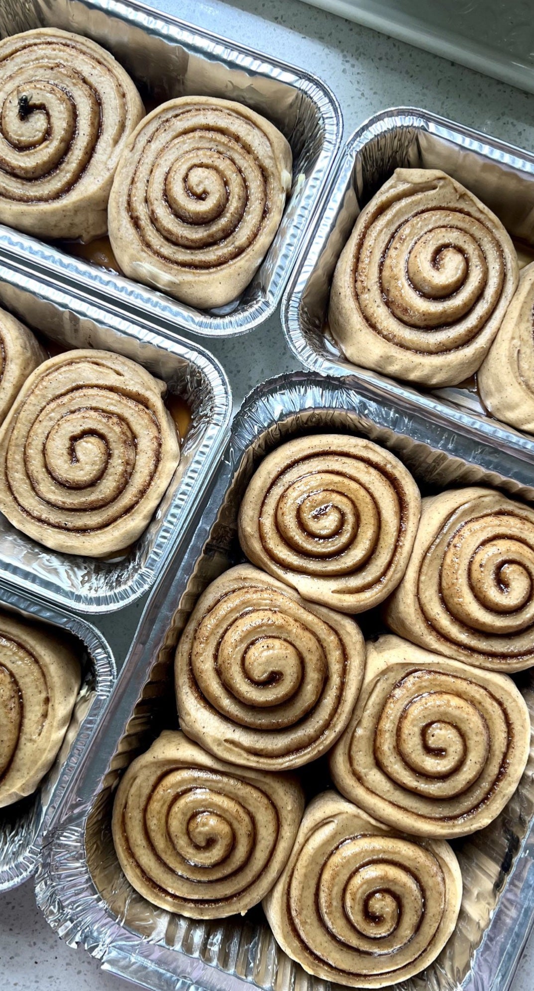 cinnamon rolls  - 1