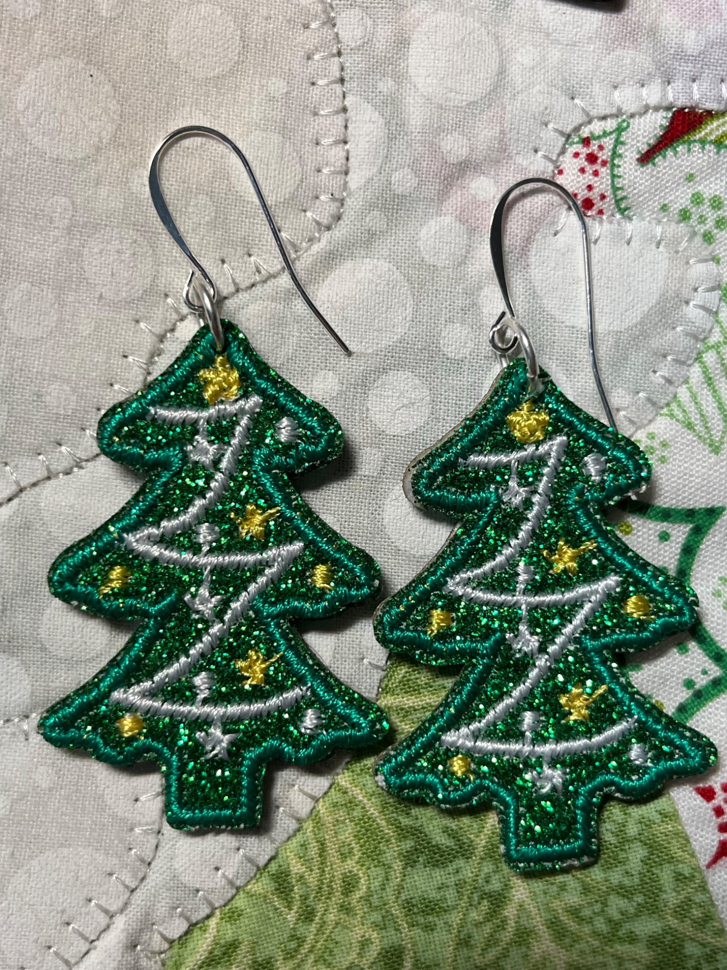 Christmas Tree Earrings  - 2