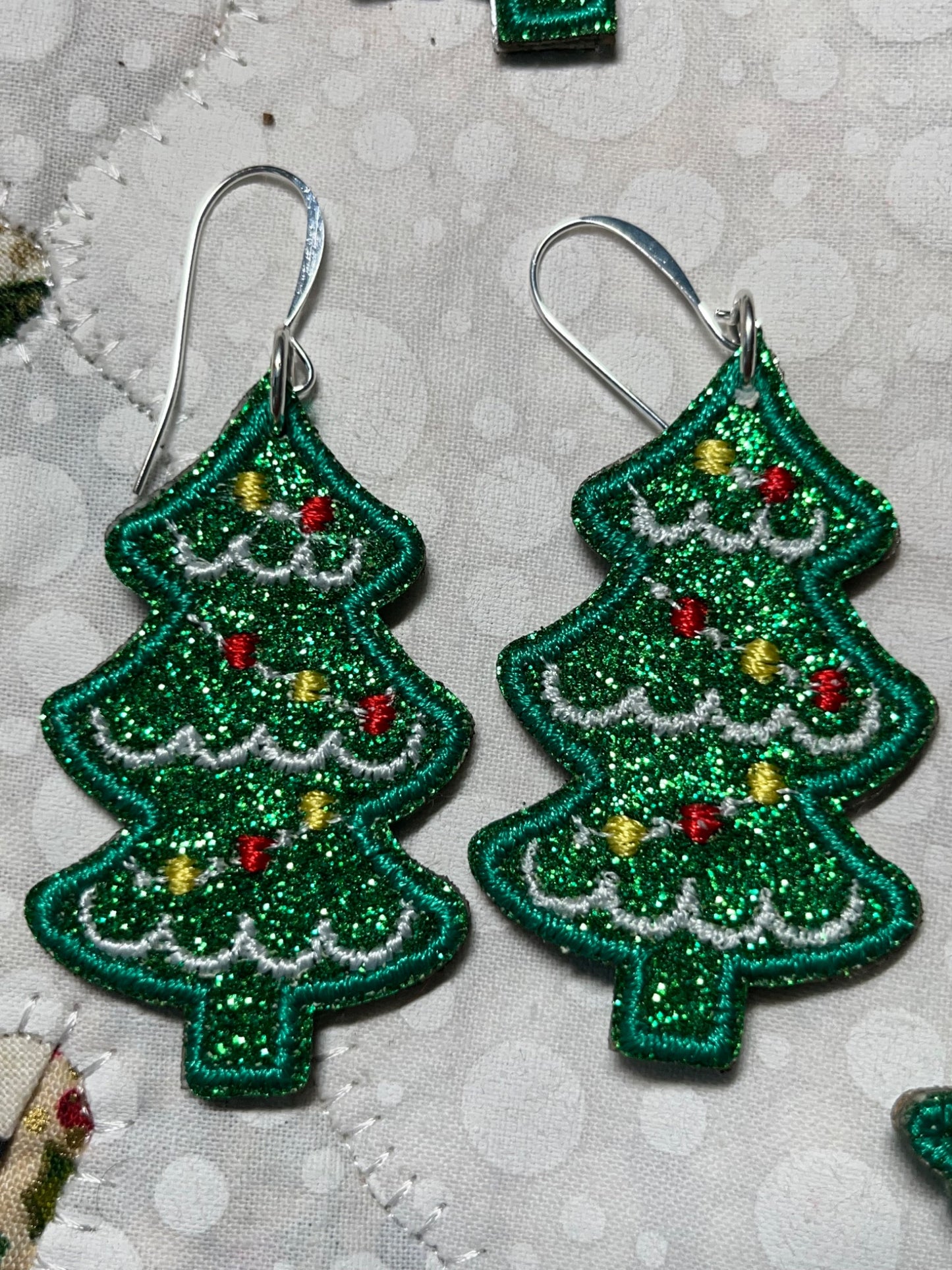 Christmas Tree Earrings  - 3