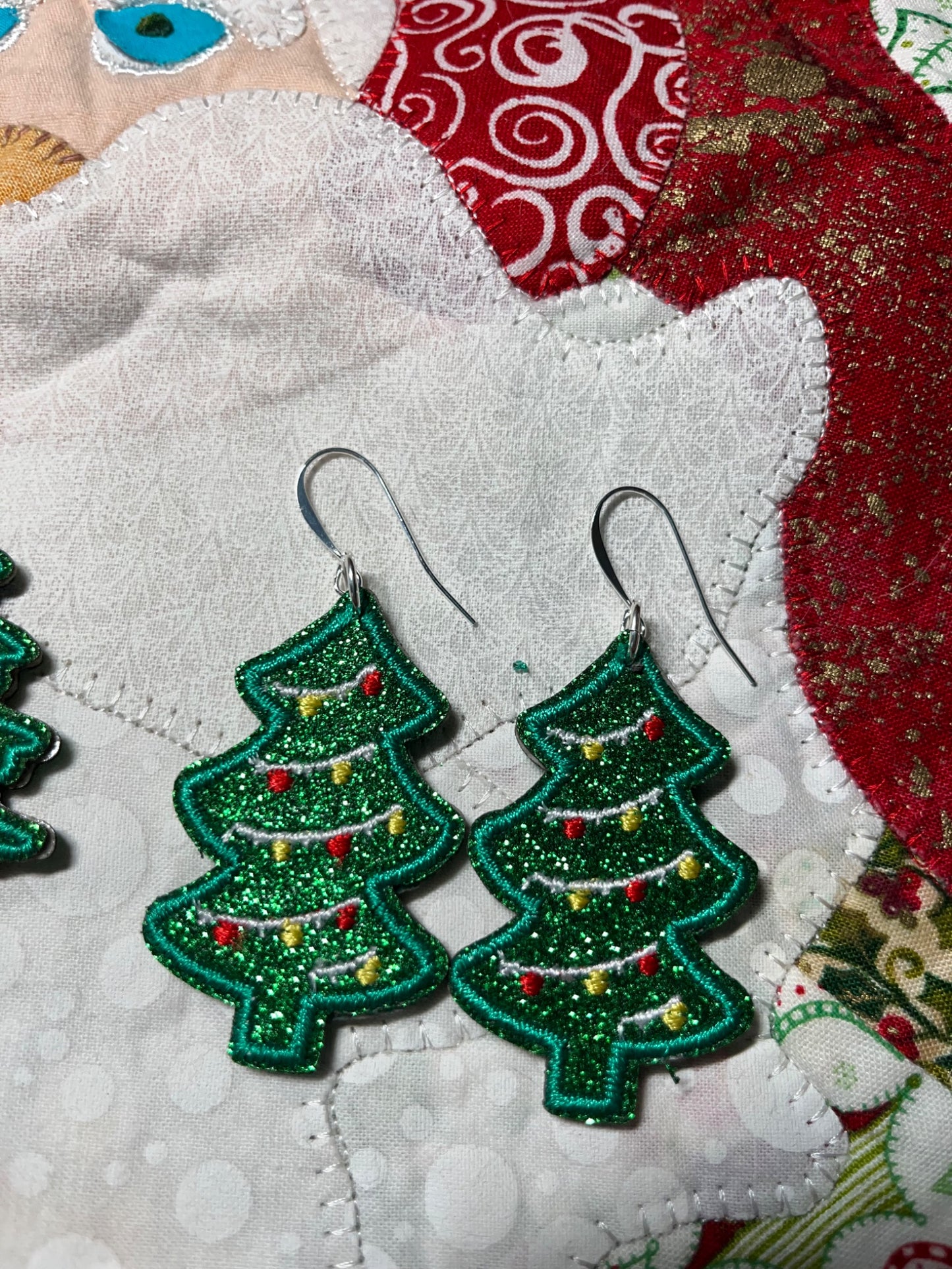 Christmas Tree Earrings  - 4