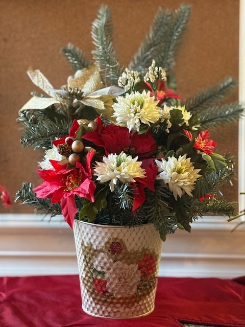 Christmas Mum floral - 1