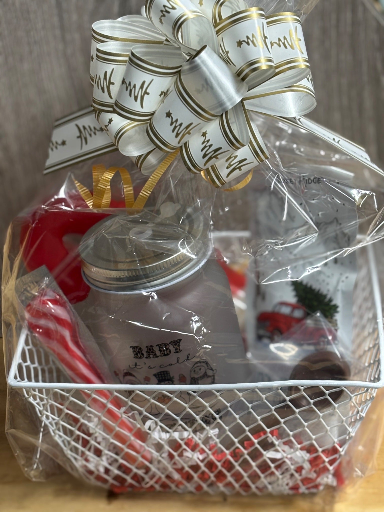 Mason Jar Glass Gift Set- Frosty’s Snowflake Cafe - 8