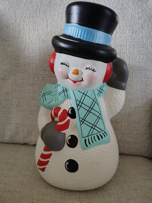 Ceramic Snowman  - 1