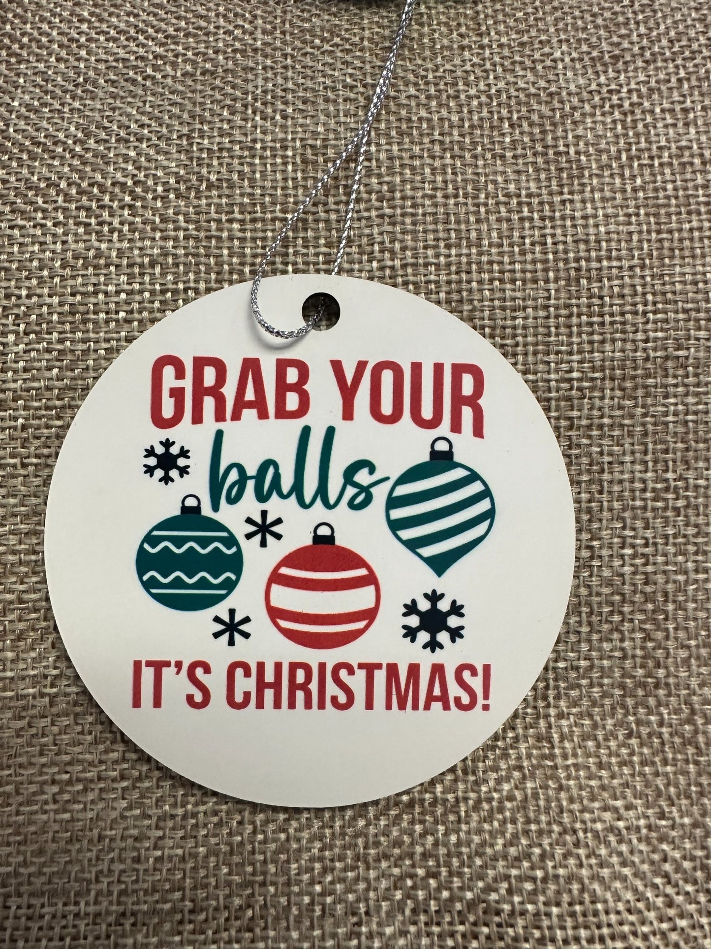 Small Christmas Ornament - 12