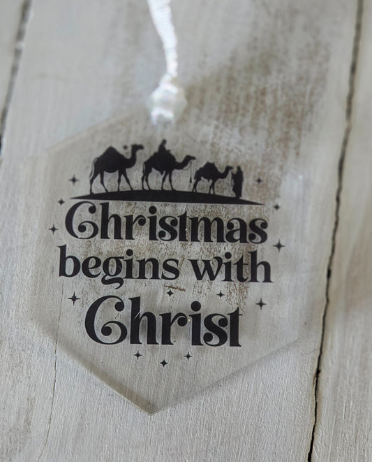 Christmas begins with Christ - 1